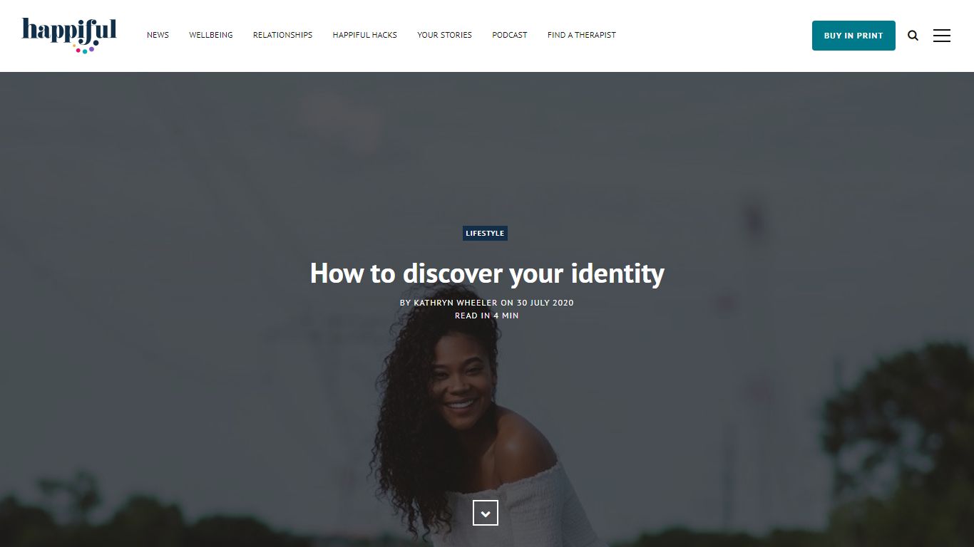 How to discover your identity - Happiful Magazine